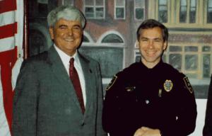 Medina Police Chief Davis welcomes new officer Dennis Hanwell